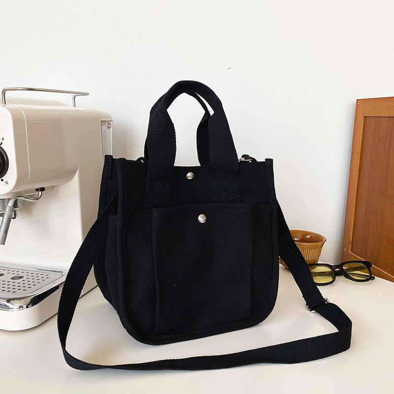 Retro Simple Large Capacity Canvas Messenger Bag