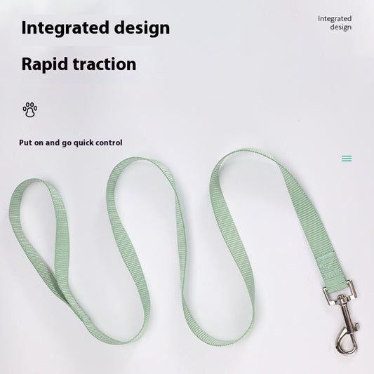 Solid Color Dog Hand Holding Rope Single Rope Nylon