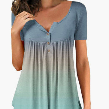 Women's Printed 3D Summer T-shirt