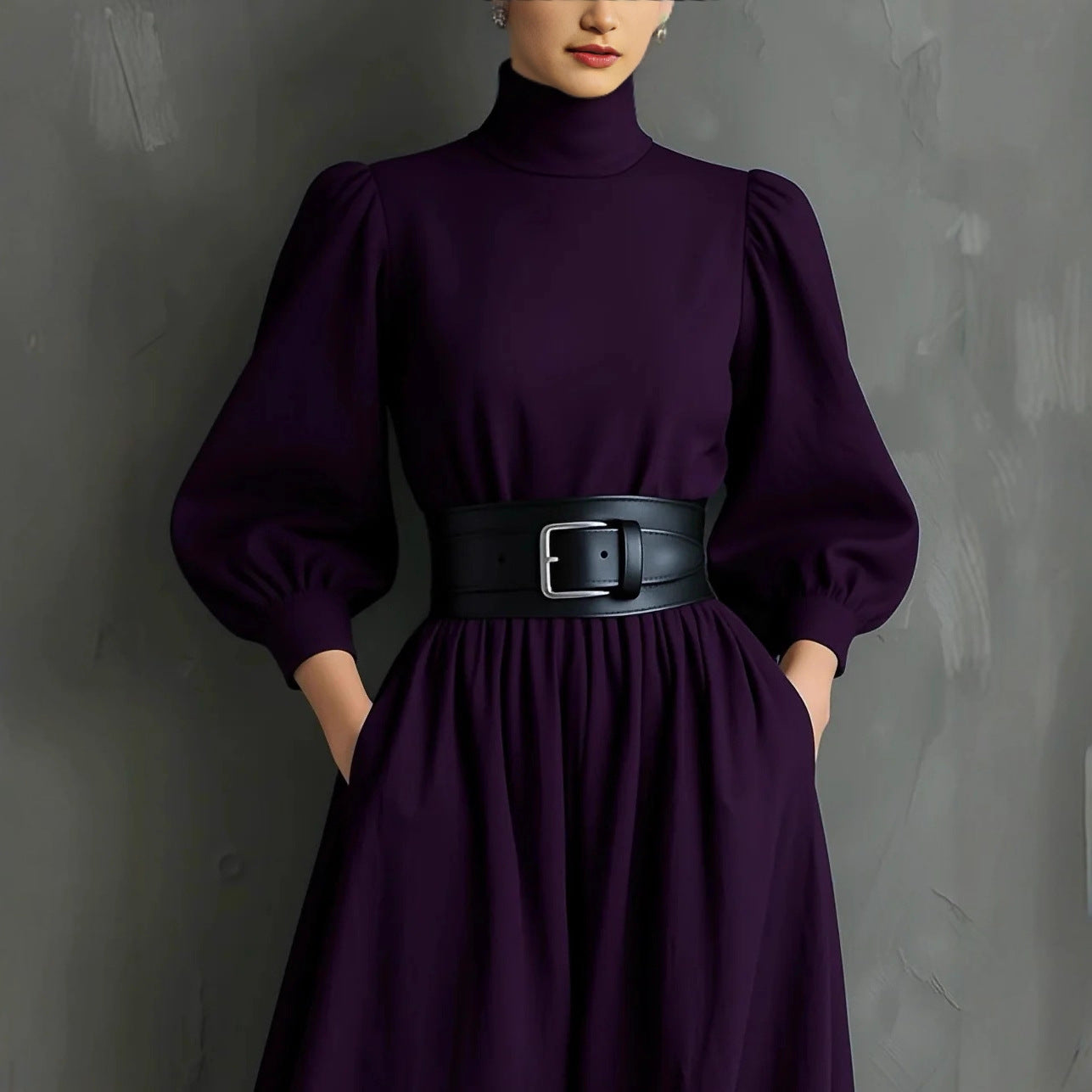 Affordable Luxury Purple Dress A Niche Elegant Gown