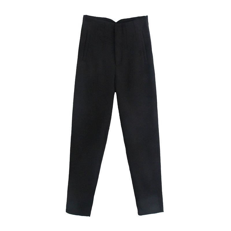 Women's Fashion Slim Fit Slimming High-waisted Trousers