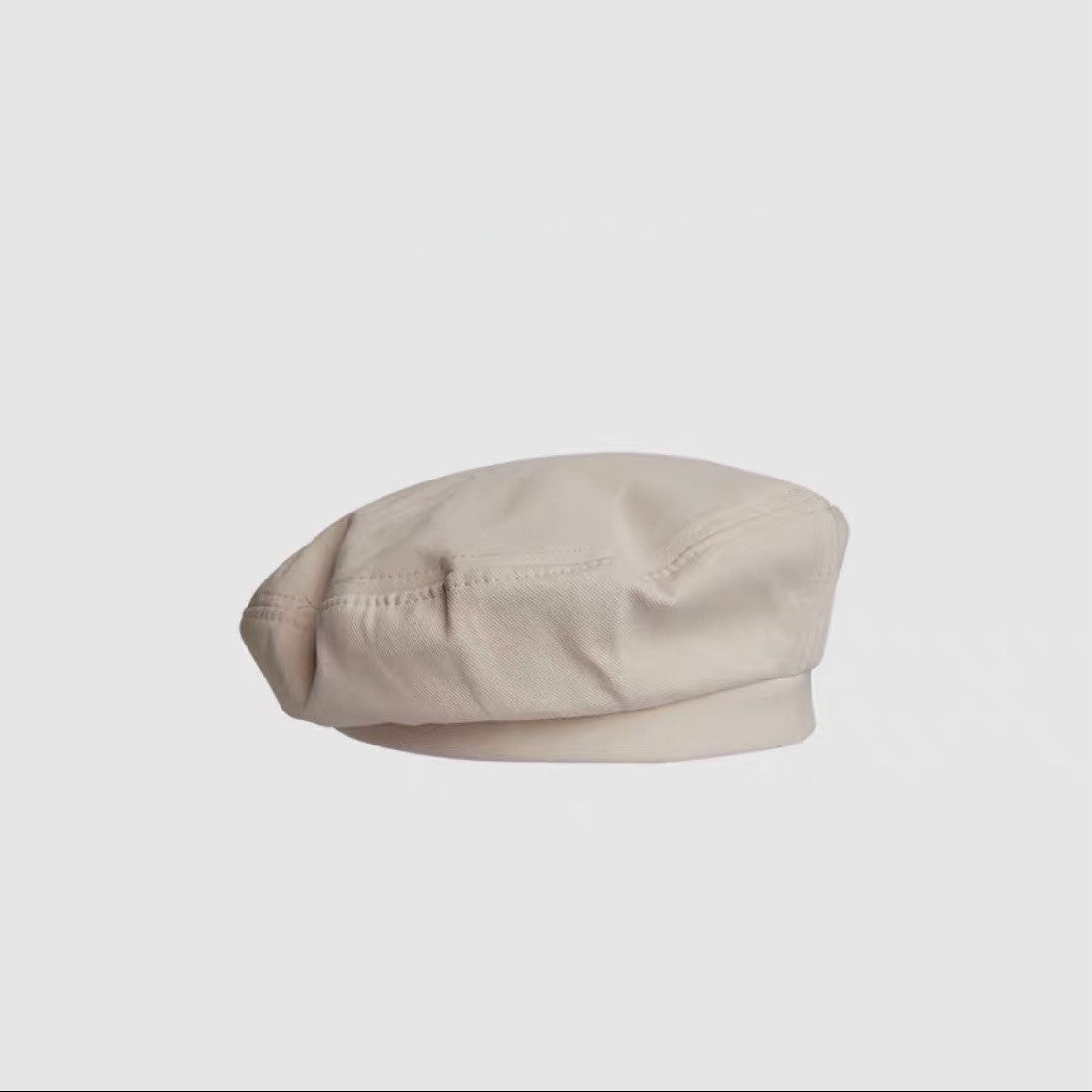 Women's Solid Color All-match Cute Retro Beret Hat