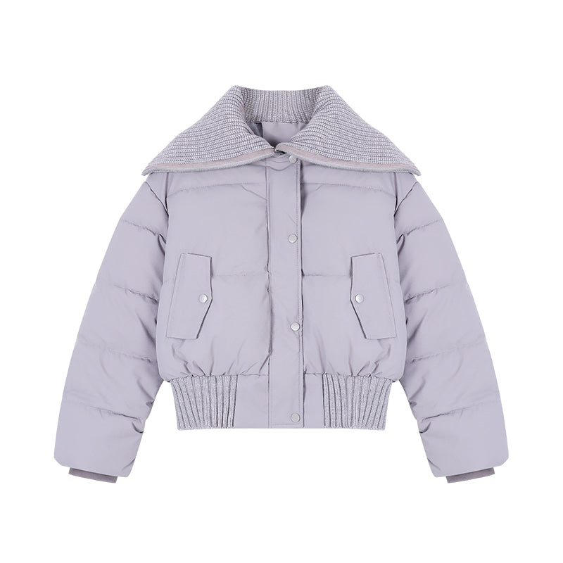 Lapel Thickening Thermal Cotton-padded Clothes Women's Bread Coat Winter