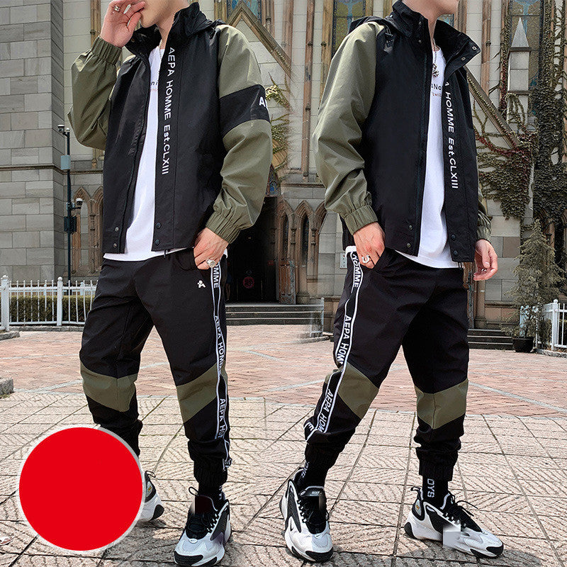 Korean Version Of Work Clothes Sports And Leisure Two-piece Suit