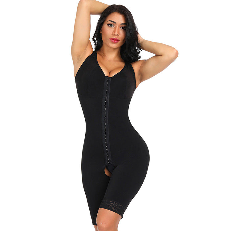 Ladies Fashion Personality Crotchless Tight Hip Raise Abdominal Clothes