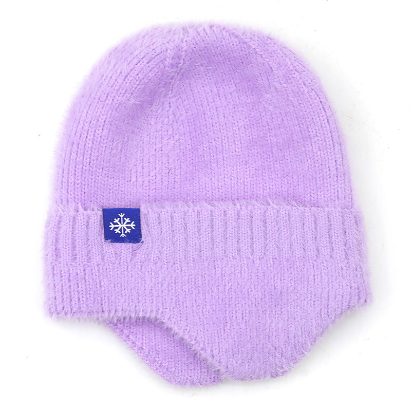 Women's Outdoor Warm Knitted Wool Ear Protection