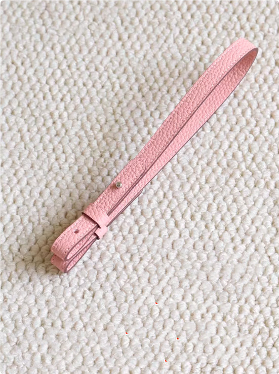 Genuine Leather Women's Bag Strap Accessories Replacement Spaghetti Strap