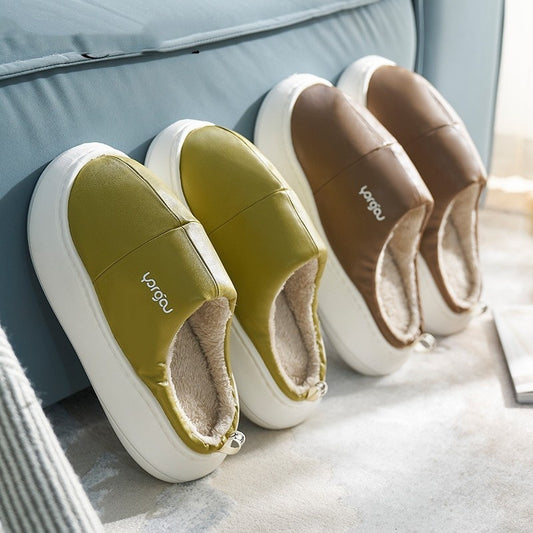 Women's Fall And Winter Home Feeling Cotton Slippers