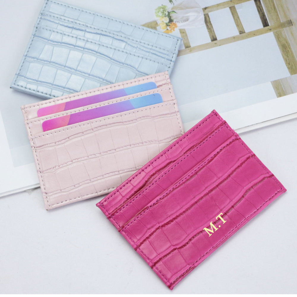 New Portable Bank Credit Card Cover Ultra-thin Large Capacity