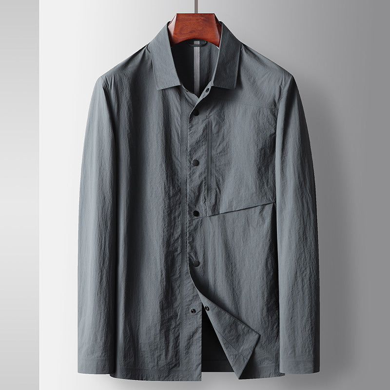 Men's Jacket Spring And Summer Lapel