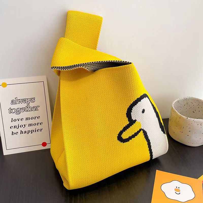 Women's Knitted Bag All-match Casual Handbag
