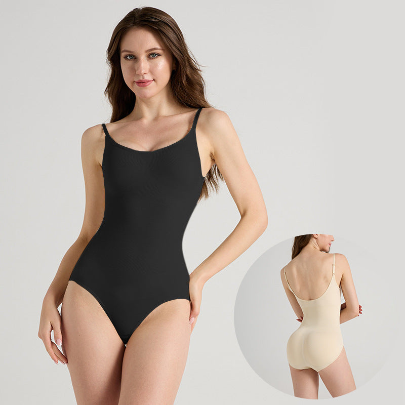 Seamless Camisole Jumpsuit Belly Contracting Hip Lift Body Shaping Corset
