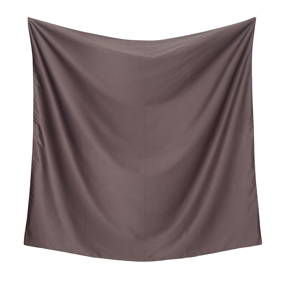 Malaysian Fashion Artificial Silk Subchromin Square Scarf Headcloth Women