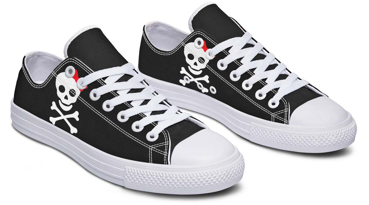 Fashion Print Couple Low-Top Canvas Shoes