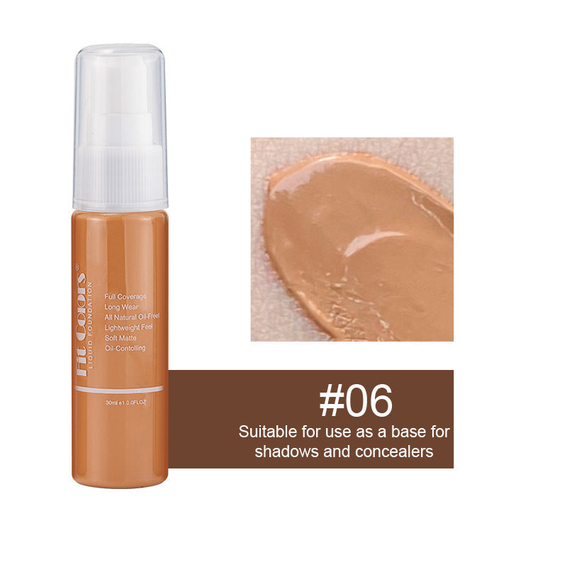 8-Color 30ml Matte Foundation Lotion