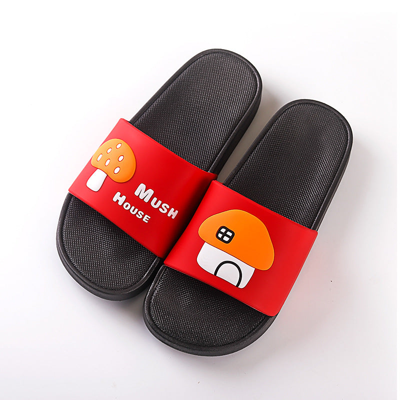 New Mushroom Household Slippers Women's Anti-skid PVC