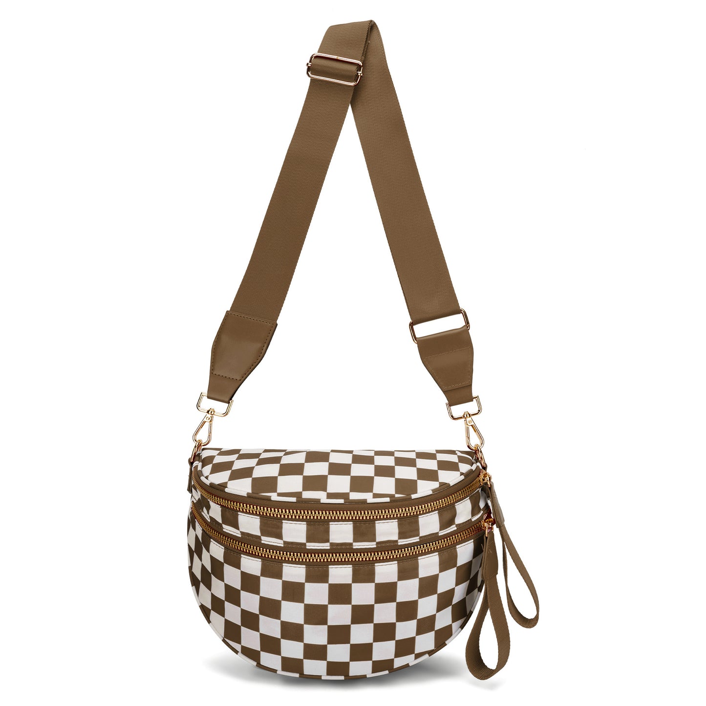 Womens Stylish Versatile High Capacity Oxford Cloth Crossbody Bag
