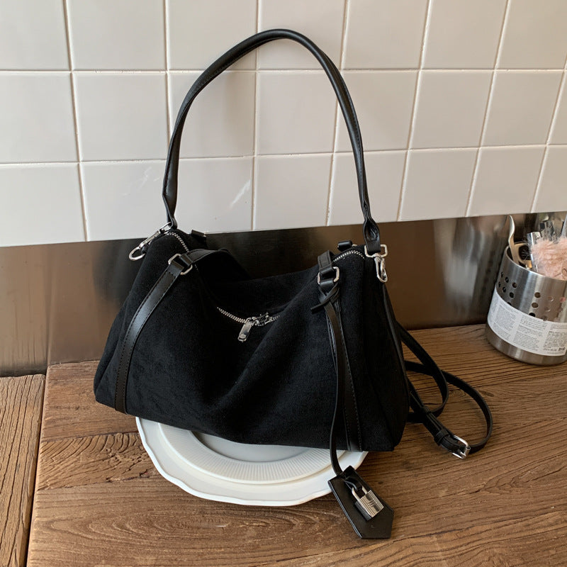 New Commuter Frosted Large Capacity Versatile Crossbody Bag