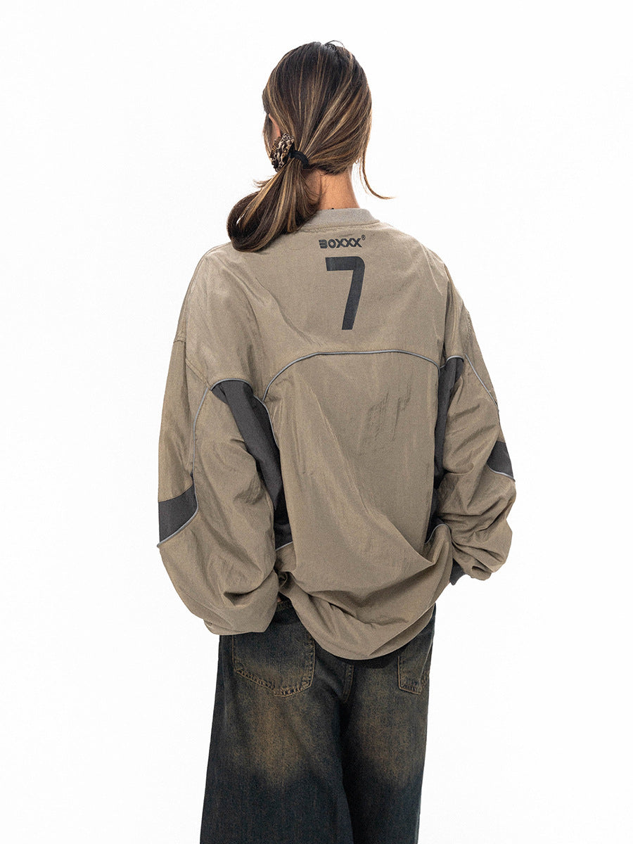 Pullover Loose Outdoor Casual Cargo Sweater