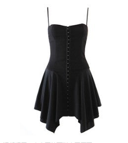 European And American Fashion Waist Pulling Dress
