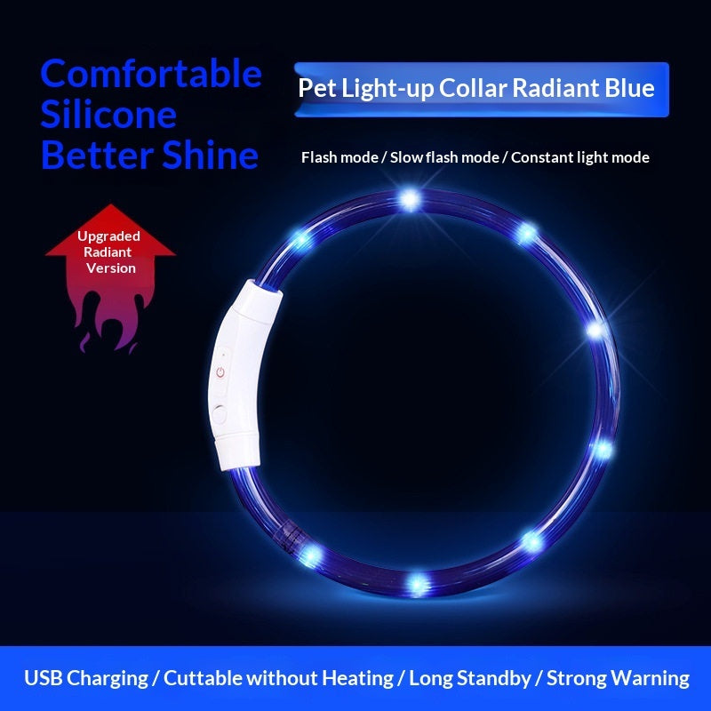 Nighttime Dog-Walking Pendant Light A Tiny Anti-Lost Accessory For Your Furry Friend