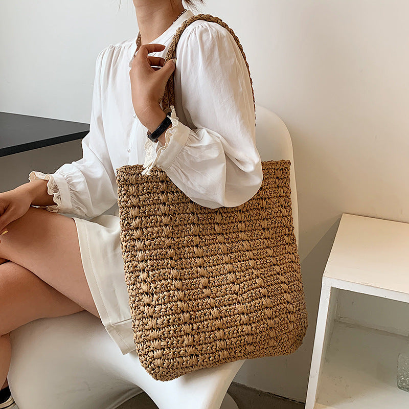 Fashionable Vacation Large Capacity Shoulder Bag