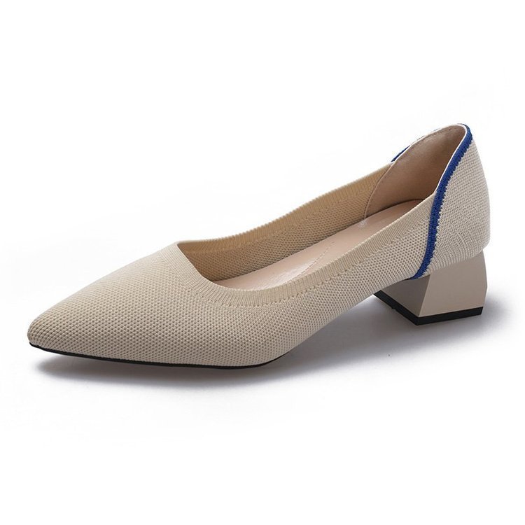 New Style Flying Woven Noodles Comfortable Peas Women's Shoes Lightweight