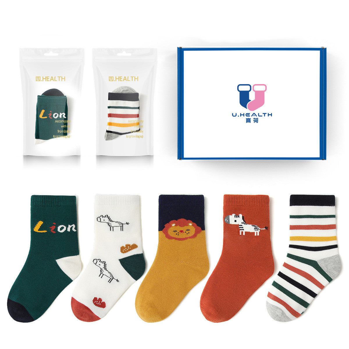 Children's Spring And Autumn Sports Cotton Socks