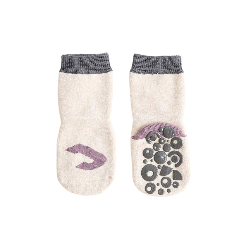 New Terry Thickened Baby Floor Socks Fruit Non-slip Dispensing