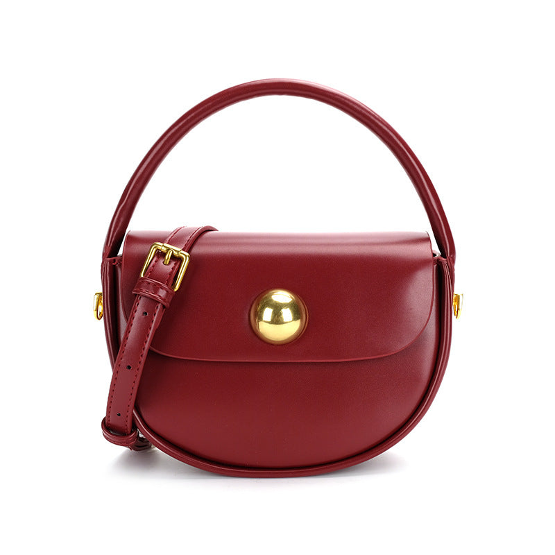 Women's Niche Fashion Senior Hand-held Red Wedding Bag