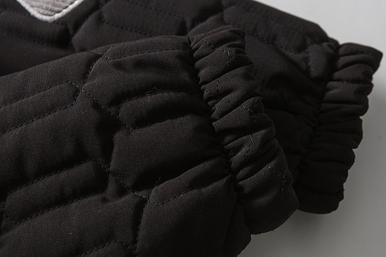 Men's Plastered Rhombus Jacket Padded Coat