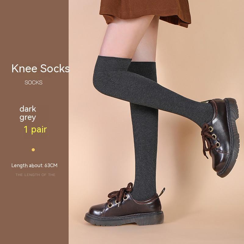 Women's Fashion Simple Overknee Long Boot Socks