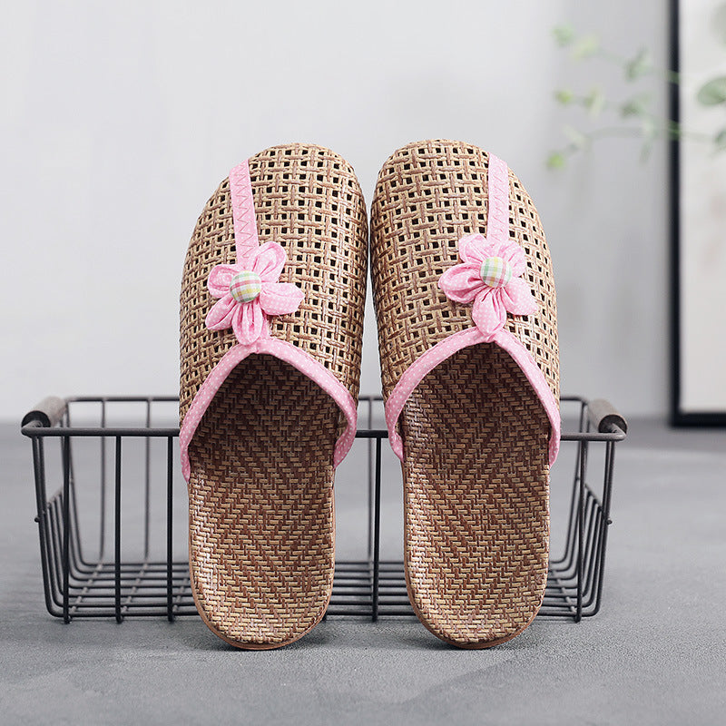 Non-slip Linen Grass Woven Couple Linen Home Floor