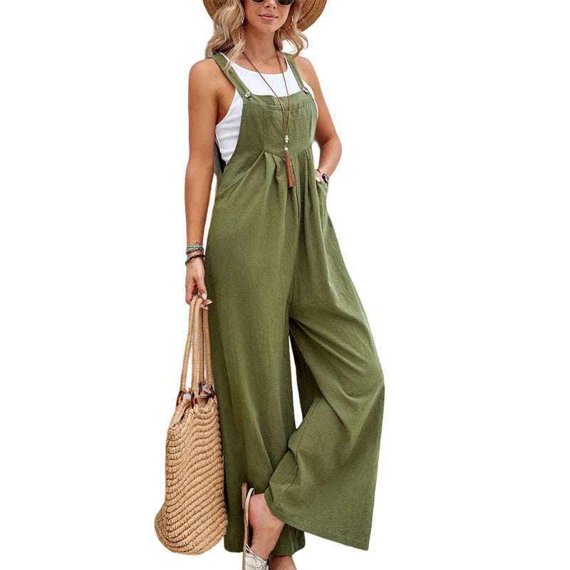 Women's Fashion Solid Color Casual Suspenders