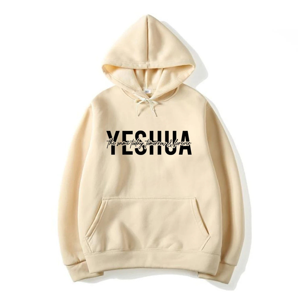 Yeshua Hoodie Kristen Hættetrøje Religiøs