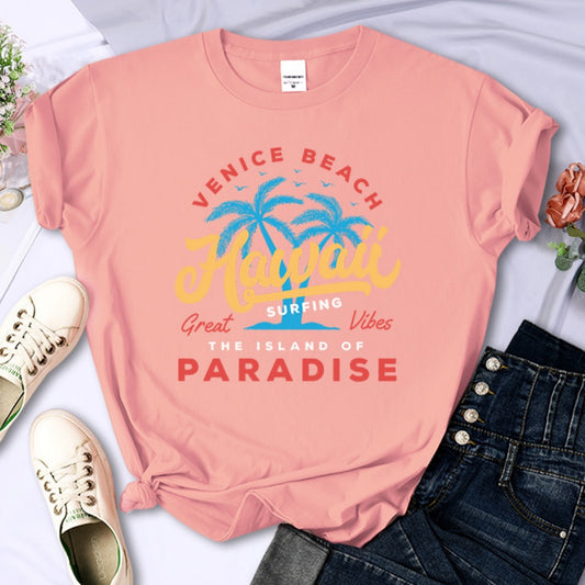 New Surfing Venice Beach Female T-shirt