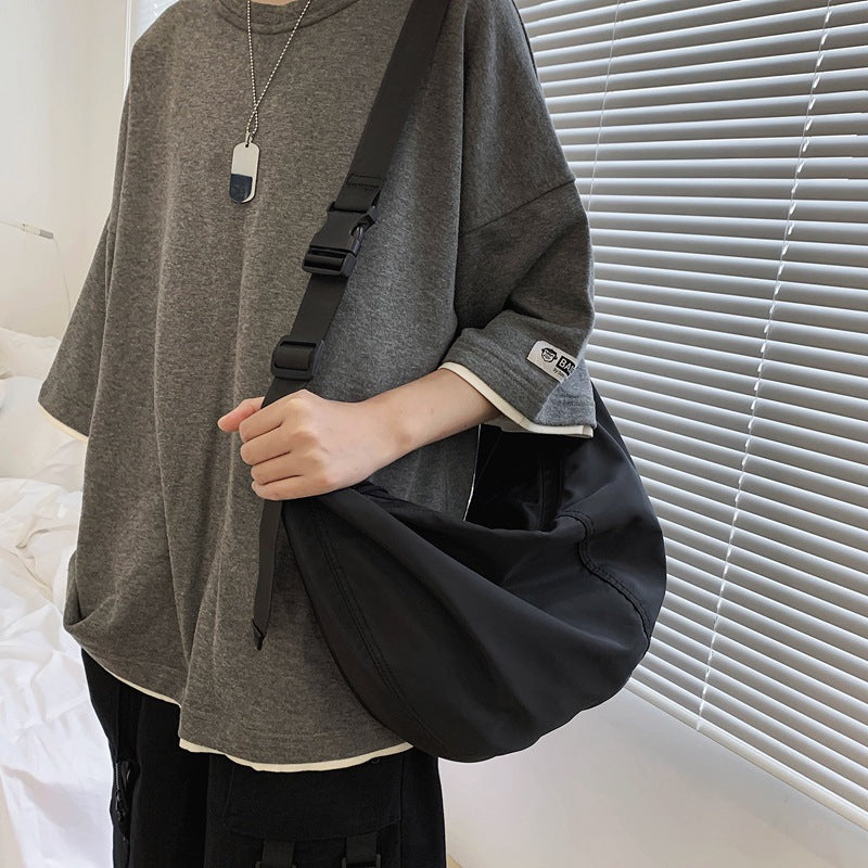 Workwear Nylon Student Messenger Bag Female