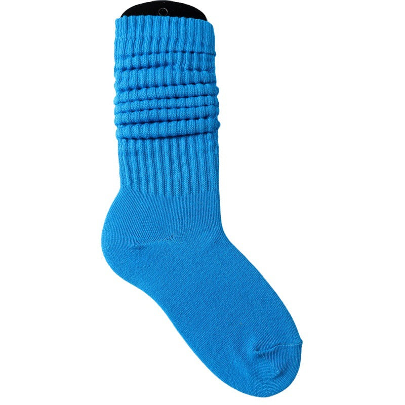Lazy Bunching Socks European And American Extra Thick Fluffy Loop