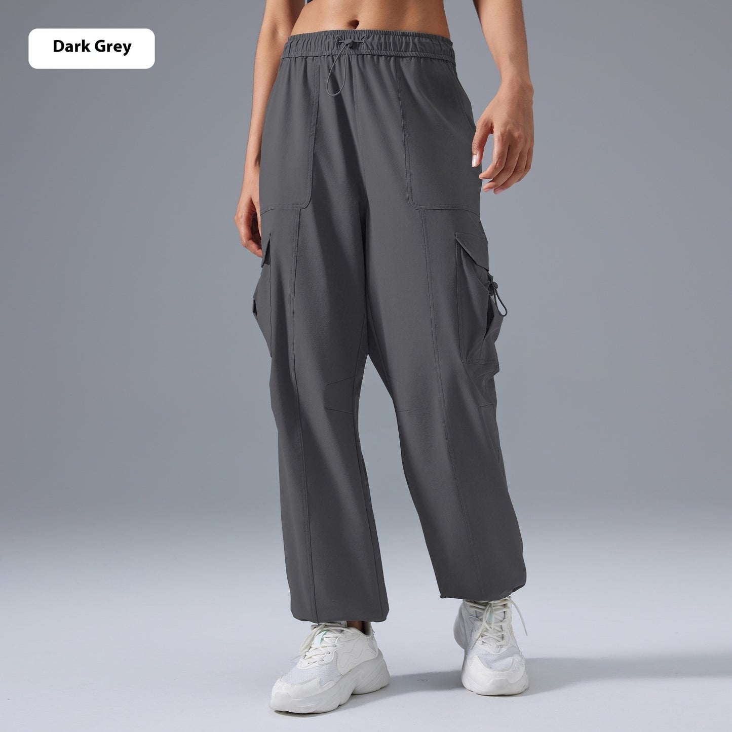 Loose Tappered Wide Leg Sports Fitness Casual Trousers