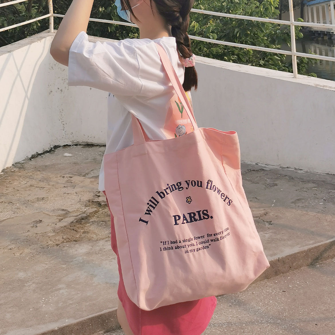 Korean Gentle Large Capacity Cloth Bag