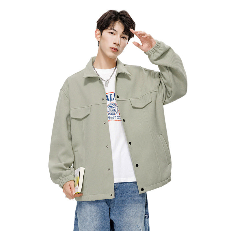 Japanese Fashion Texture Casual Jacket