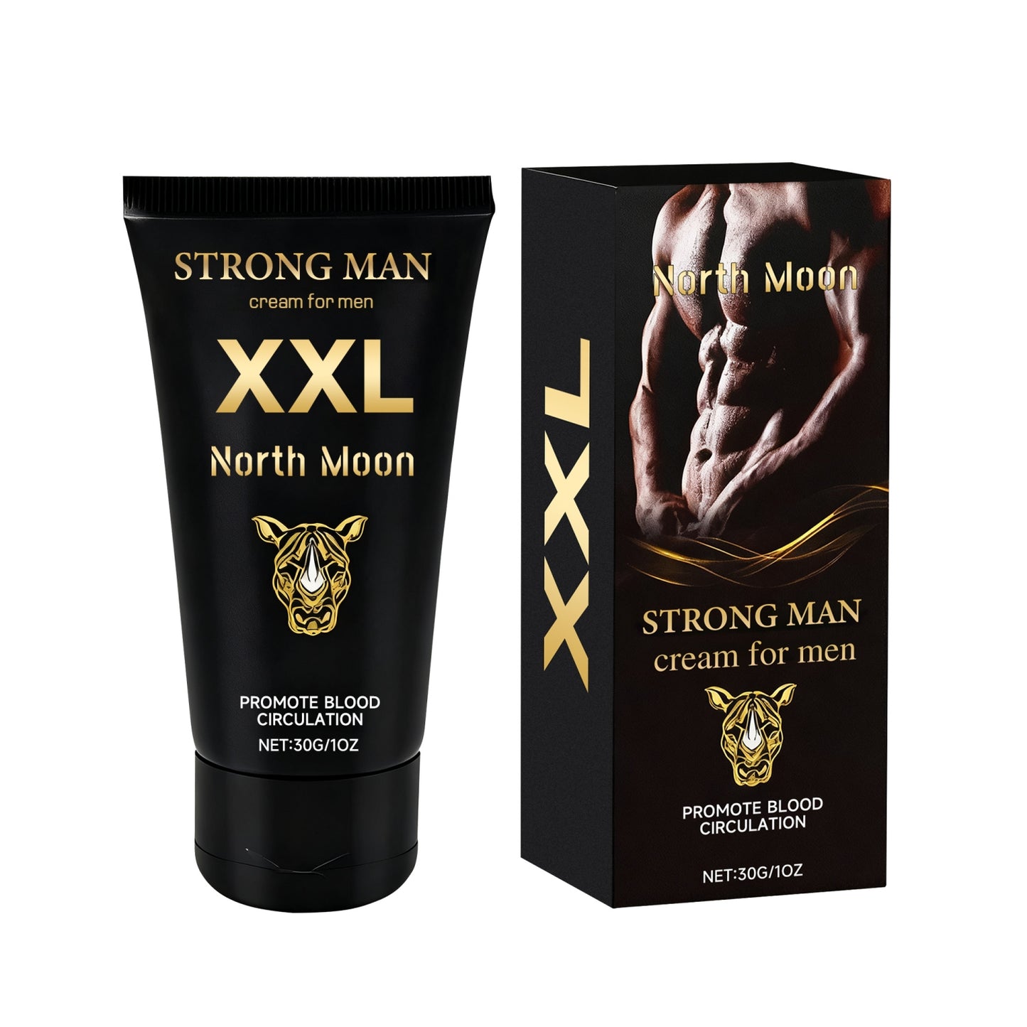 Gentle Nourishment For Men's Local Skin, Comfortable State, Applying Care Cream