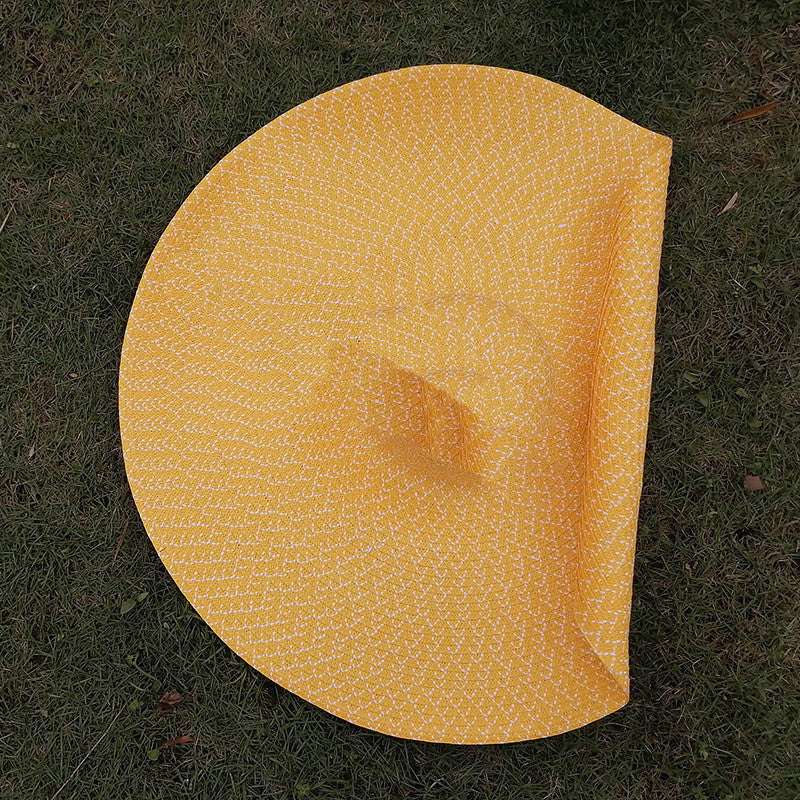 New Women's European And American Big Brim Straw Hat Foldable