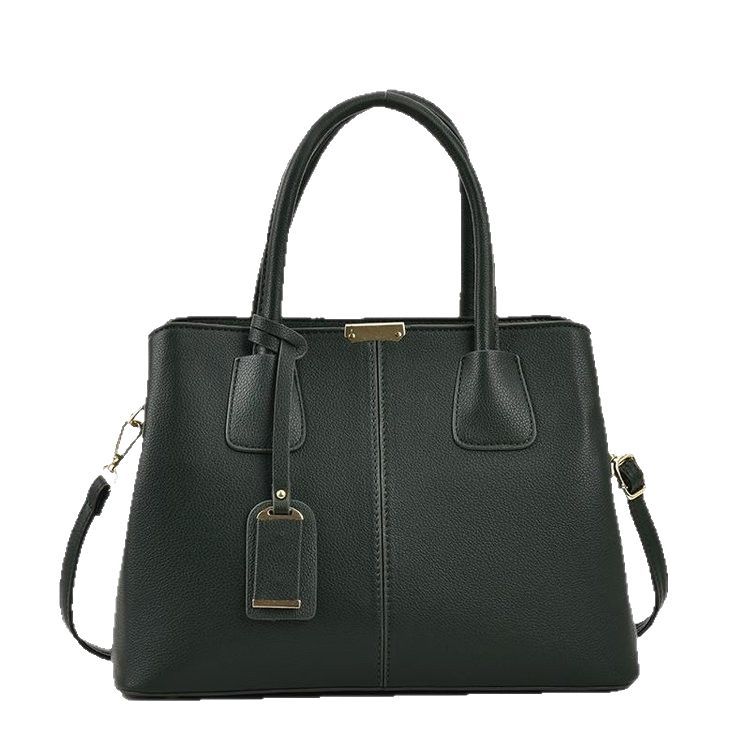 Stor håndholdt pendler-skuldertaske/crossbody-taske med stor kapacitet