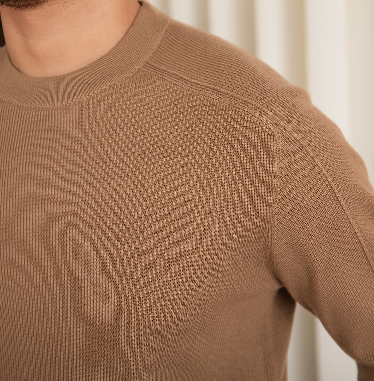 Commuter British Slim-fitting Retro Casual Bottoming Shirt Men