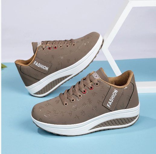 Thick-Soled Surface Swaying Shoes Breathable Sports Casual Shoes