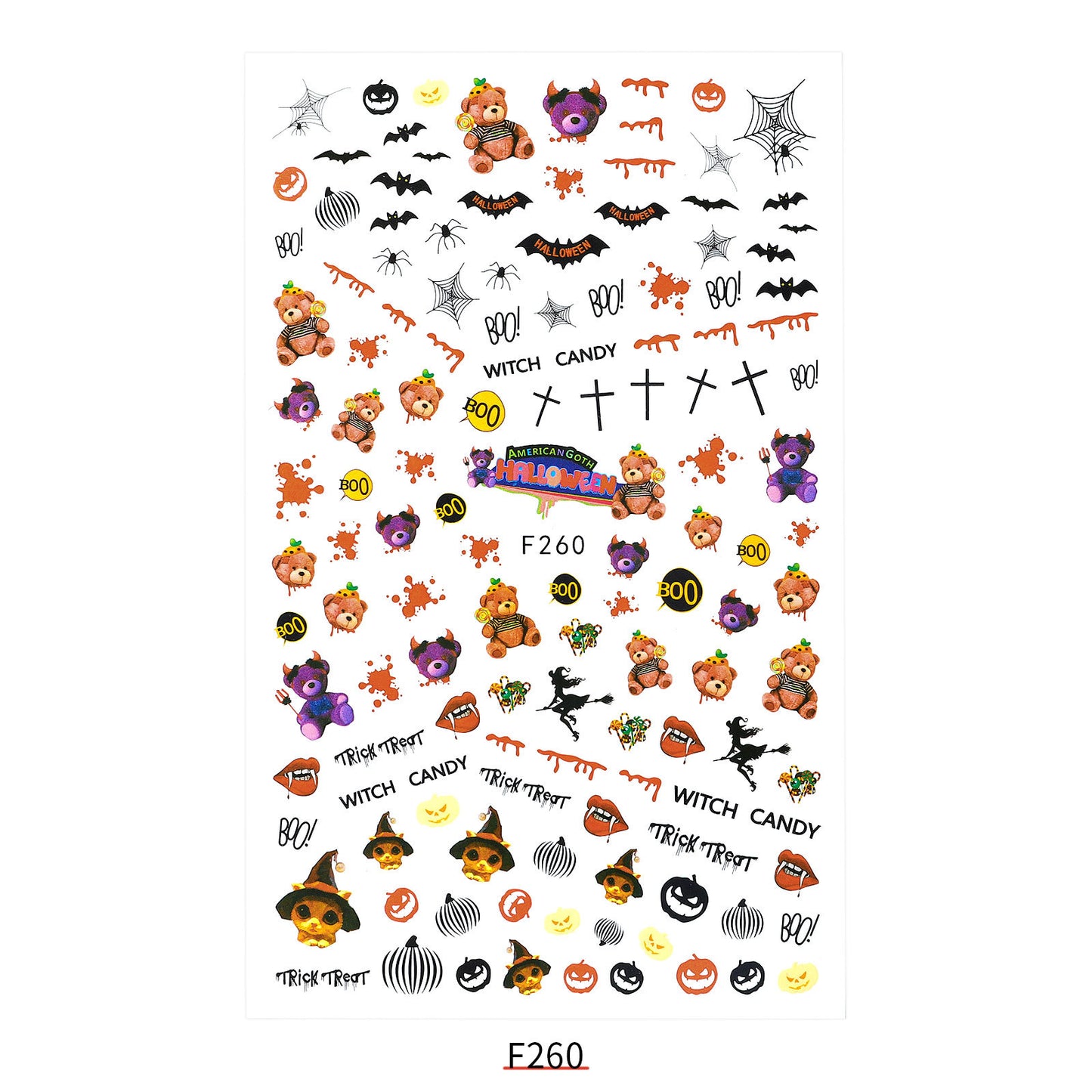 New Nail Sticker Santa Claus Decal Strap Adhesive