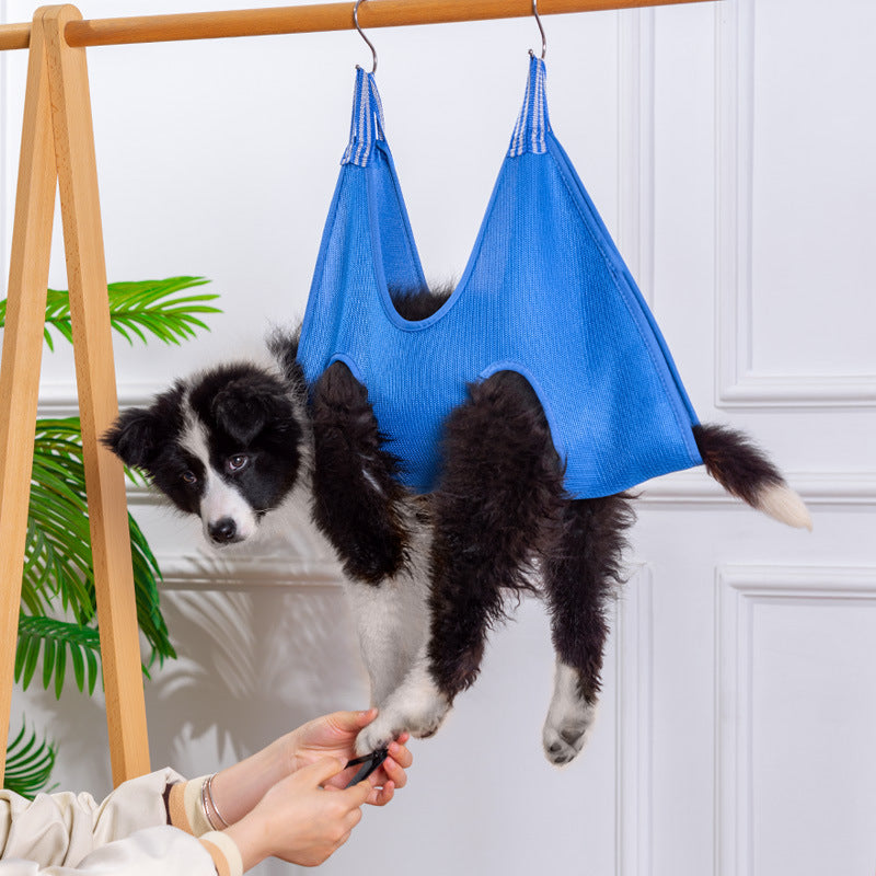 Hanging Hammock For Trimming Cats And Dogs Nails