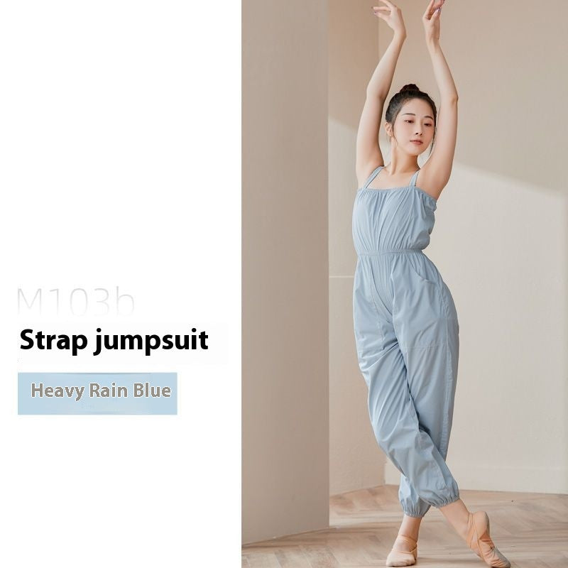 Violently Sweat Suit Female Sweat Wicking Pants Dance Student Art Exam Exercise Clothing Whole Body