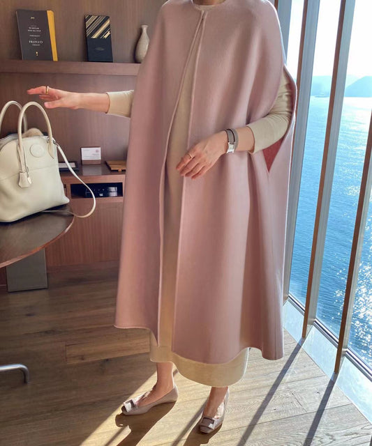 Women's Loose Wool Mid-length Vest Coat